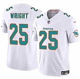 Men & Women & Youth Miami Dolphins #25 Jaylen Wright White 2024 F.U.S.E Vapor Limited Football Stitched Jersey,baseball caps,new era cap wholesale,wholesale hats