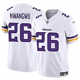 Men & Women & Youth Minnesota Vikings #26 Kene Nwangwu White 2023 F.U.S.E. Vapor Untouchable Limited Stitched Jersey,baseball caps,new era cap wholesale,wholesale hats