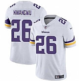 Men & Women & Youth Minnesota Vikings #26 Kene Nwangwu White Vapor Untouchable Limited Stitched Jersey,baseball caps,new era cap wholesale,wholesale hats