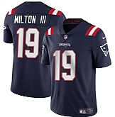 Men & Women & Youth New England Patriots #19 Joe Milton III Navy 2024 Vapor Limited Football Stitched Jersey,baseball caps,new era cap wholesale,wholesale hats