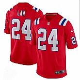 Men & Women & Youth New England Patriots #24 Ty Law Nike Red Alternate Vapor Limited Jersey,baseball caps,new era cap wholesale,wholesale hats