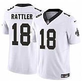 Men & Women & Youth New Orleans Saints #18 Spencer Rattler White F.U.S.E. Vapor Limited Football Stitched Jersey,baseball caps,new era cap wholesale,wholesale hats