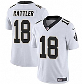 Men & Women & Youth New Orleans Saints #18 Spencer Rattler White Vapor Limited Football Stitched Jersey,baseball caps,new era cap wholesale,wholesale hats