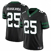 Men & Women & Youth New York Jets #25 Israel Abanikanda Black 2023 F.U.S.E Vapor Untouchable Limited Football Stitched Jersey,baseball caps,new era cap wholesale,wholesale hats