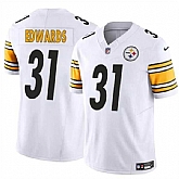 Men & Women & Youth Pittsburgh Steelers #31 Daijun Edwards White 2024 F.U.S.E. Vapor Untouchable Limited Football Stitched Jersey,baseball caps,new era cap wholesale,wholesale hats