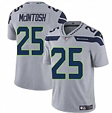 Men & Women & Youth Seattle Seahawks #25 Kenny McIntosh Gray Vapor Limited Football Stitched Jersey,baseball caps,new era cap wholesale,wholesale hats