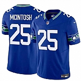 Men & Women & Youth Seattle Seahawks #25 Kenny McIntosh Royal 2024 F.U.S.E Throwback Vapor Limited Football Stitched Jersey,baseball caps,new era cap wholesale,wholesale hats