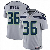 Men & Women & Youth Seattle Seahawks #36 George Holani Gray Vapor Limited Football Stitched Jersey,baseball caps,new era cap wholesale,wholesale hats