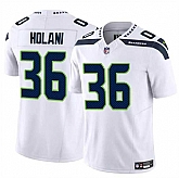 Men & Women & Youth Seattle Seahawks #36 George Holani White 2024 F.U.S.E Vapor Limited Football Stitched Jersey,baseball caps,new era cap wholesale,wholesale hats