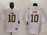 Men's Green Bay Packers #10 Jordan Love White Fashion Vapor Limited Stitched Jersey Dzhi,baseball caps,new era cap wholesale,wholesale hats