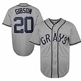 Men's Homestead Grays #20 Josh Gibson National League Baseball Stitched Jersey Dzhi,baseball caps,new era cap wholesale,wholesale hats