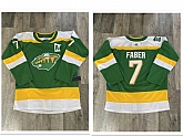 Men's Minnesota Wild  #7 Brock Faber Green 2023-24 Stitched Jersey,baseball caps,new era cap wholesale,wholesale hats