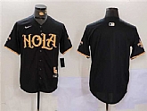 Men's New Orleans Saints Blank Black Cool Base Stitched Baseball Jersey,baseball caps,new era cap wholesale,wholesale hats