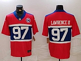 Men's New York Giants #97 Dexter Lawrence II Limited Red Alternate FUSE Team Patch Vapor Jersey,baseball caps,new era cap wholesale,wholesale hats