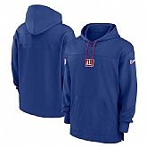 Men's New York Giants Royal Performance Pullover Hoodie,baseball caps,new era cap wholesale,wholesale hats