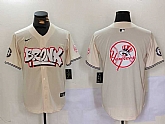 Men's New York Yankees Blank Cream Vapor Limited Stitched Baseball Jerseys,baseball caps,new era cap wholesale,wholesale hats