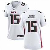 Women's Atlanta Falcons #15 Matthew Judon White Stitched Jersey Dzhi,baseball caps,new era cap wholesale,wholesale hats