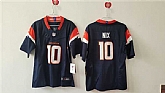 Women's Denver Broncos #10 Bo Nix Navy 2024 F.U.S.E Alternate Stitched Jersey,baseball caps,new era cap wholesale,wholesale hats