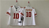 Women's Kansas City Chiefs #10 Isiah Pacheco White Vapor Untouchable Limited Stitched Jersey,baseball caps,new era cap wholesale,wholesale hats