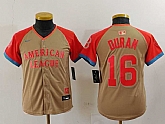 Youth Boston Red Sox #16 Jarren Duran Cream 2024 All Star Limited Stitched Jersey,baseball caps,new era cap wholesale,wholesale hats