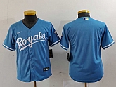 Youth Kansas City Royals Blank Light Blue Cool Base Stitched Jersey,baseball caps,new era cap wholesale,wholesale hats