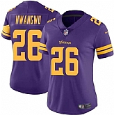 Women's Minnesota Vikings #26 Kene Nwangwu Purple Color Rush Limited Jersey Dzhi,baseball caps,new era cap wholesale,wholesale hats