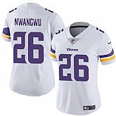 Women's Minnesota Vikings #26 Kene Nwangwu White Vapor Untouchable Limited Jersey Dzhi,baseball caps,new era cap wholesale,wholesale hats