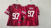 Women's San Francisco 49ers #97 Nick Bosa Red Vapor Stitched Jersey,baseball caps,new era cap wholesale,wholesale hats