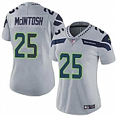 Women's Seattle Seahawks #25 Kenny McIntosh Gray Vapor Limited Football Stitched Jersey Dzhi,baseball caps,new era cap wholesale,wholesale hats