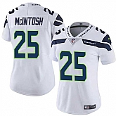 Women's Seattle Seahawks #25 Kenny McIntosh White Vapor Limited Football Stitched Jersey Dzhi,baseball caps,new era cap wholesale,wholesale hats