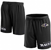 Men's Baltimore Ravens Black Shorts,baseball caps,new era cap wholesale,wholesale hats