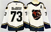 Men's Boston Bruins #73 Charlie McAvoy White 2024-25 With A Patch Reverse Retro Home Stitched Hockey Jersey,baseball caps,new era cap wholesale,wholesale hats