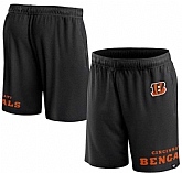 Men's Cincinnati Bengals Black Shorts,baseball caps,new era cap wholesale,wholesale hats