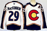 Men's Colorado Avalanche #29 Nathan MacKinnon White Alternate With A Patch Reverse Retro Stitched Jersey,baseball caps,new era cap wholesale,wholesale hats