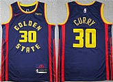 Men's Golden State Warriors #30 Stephen Curry Navy 2024-25 City Edition Stitched Basketball Jersey,baseball caps,new era cap wholesale,wholesale hats