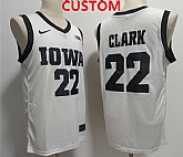 Men's Iowa Hawkeyes Custom White Stitched Jersey_,baseball caps,new era cap wholesale,wholesale hats