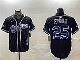 Men's Los Angeles Dodgers #25 Tommy Edman Black 2024 World Series Champions Limited Stitched Jersey,baseball caps,new era cap wholesale,wholesale hats