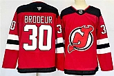 Men's New Jersey Devils #30 Martin Brodeur Red 2024-25 Home Stitched Hockey Jersey,baseball caps,new era cap wholesale,wholesale hats