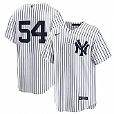 Men's New York Yankees #54 Max Fried White 2024 Cool Base Stitched Jersey Dzhi,baseball caps,new era cap wholesale,wholesale hats