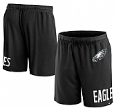 Men's Philadelphia Eagles Black Performance Shorts,baseball caps,new era cap wholesale,wholesale hats