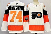 Men's Philadelphia Flyers #74 Owen Tippett White 2024-25 With A Patch Stitched Jersey,baseball caps,new era cap wholesale,wholesale hats