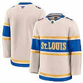 Men's St. Louis Blues Blank Cream 2024-25 Winter Classic Stitched Hockey Jersey Dzhi,baseball caps,new era cap wholesale,wholesale hats