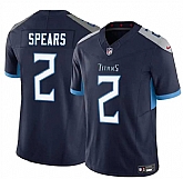 Men's Tennessee Titans #2 Tyjae Spears Navy 2024 F.U.S.E. Vapor Limited Stitched Jersey,baseball caps,new era cap wholesale,wholesale hats