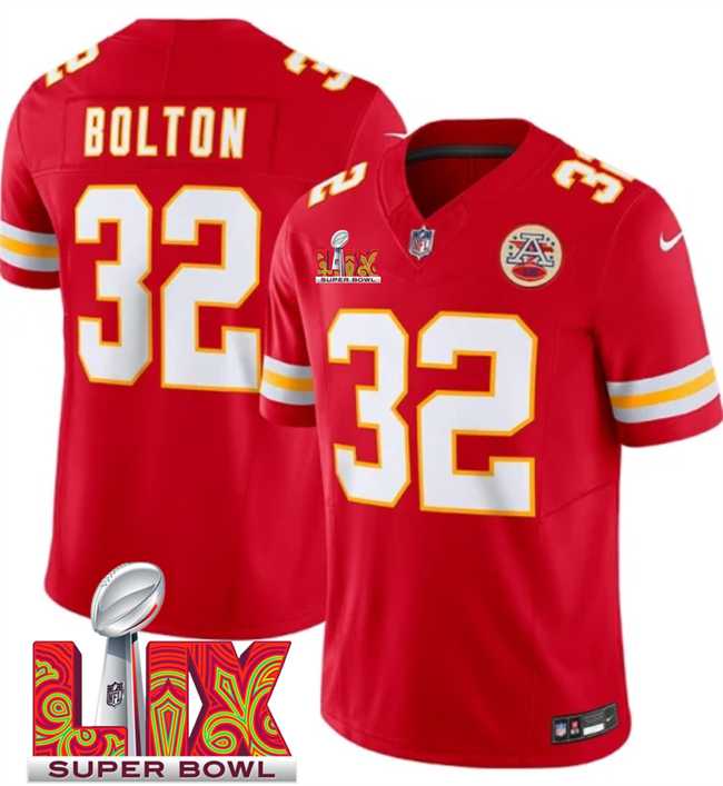 Men & Women & Youth Kansas City Chiefs #32 Nick Bolton Red 2025 Super Bowl LIX Patch F.U.S.E. Vapor Limited Stitched Jersey,We sell and wholesale Men & Women & Youth Kansas City Chiefs #32 Nick Bolton Red 2025 Super Bowl LIX Patch F.U.S.E. Vapor Limited Stitched Jersey on line form chian!