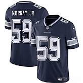 Men & Women & Youth Dallas Cowboys #59 Kenneth Murray Jr. Navy 2025 Vapor Untouchable Limited Stitched Jersey