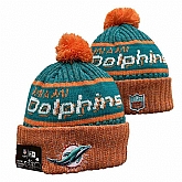 Miami Dolphins 2025 Knit Hats 004,baseball caps,new era cap wholesale,wholesale hats