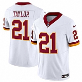 Men & Women & Youth Washington Commanders #21 Sean Taylor White 2025 F.U.S.E. Throwback Vapor Limited Stitched Jersey